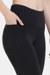 Zelocity Quick Dry Gym Leggings - Jet Black — thumbnail 6